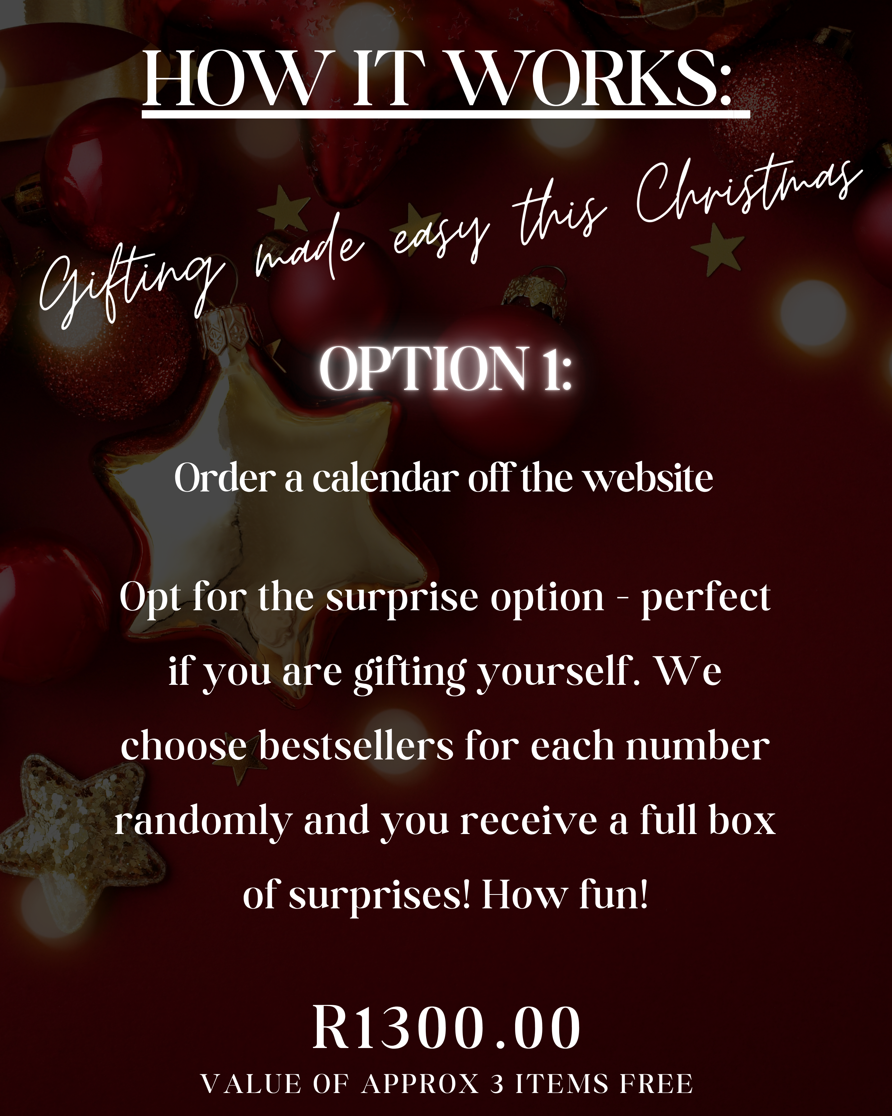 7 Day Christmas Advent Calendar