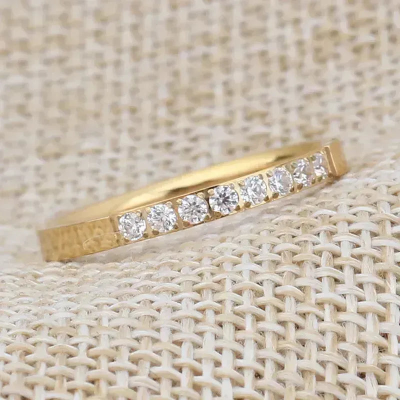 Bailey CZ Band Ring Perfectly Lovely Boutique