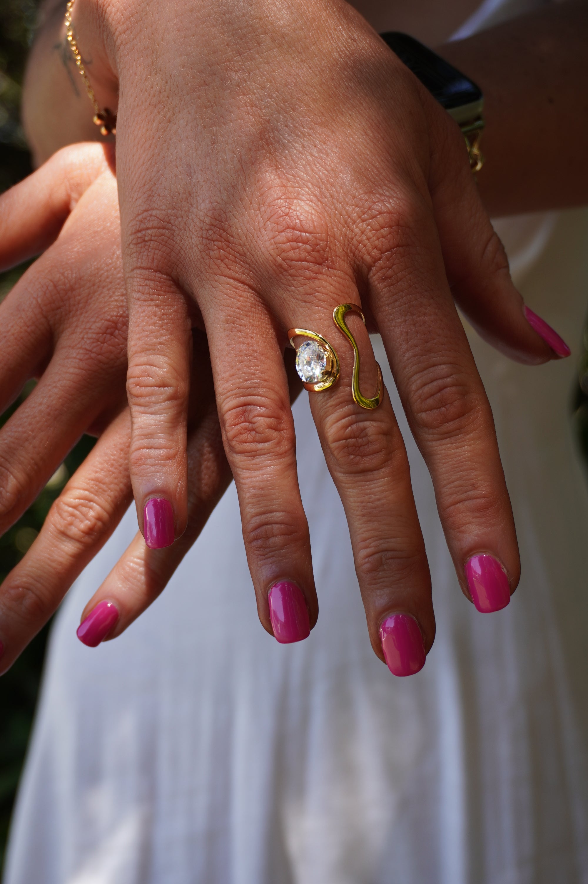Ann CZ Ring