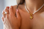 Astra Heart Necklace Perfectly Lovely Boutique