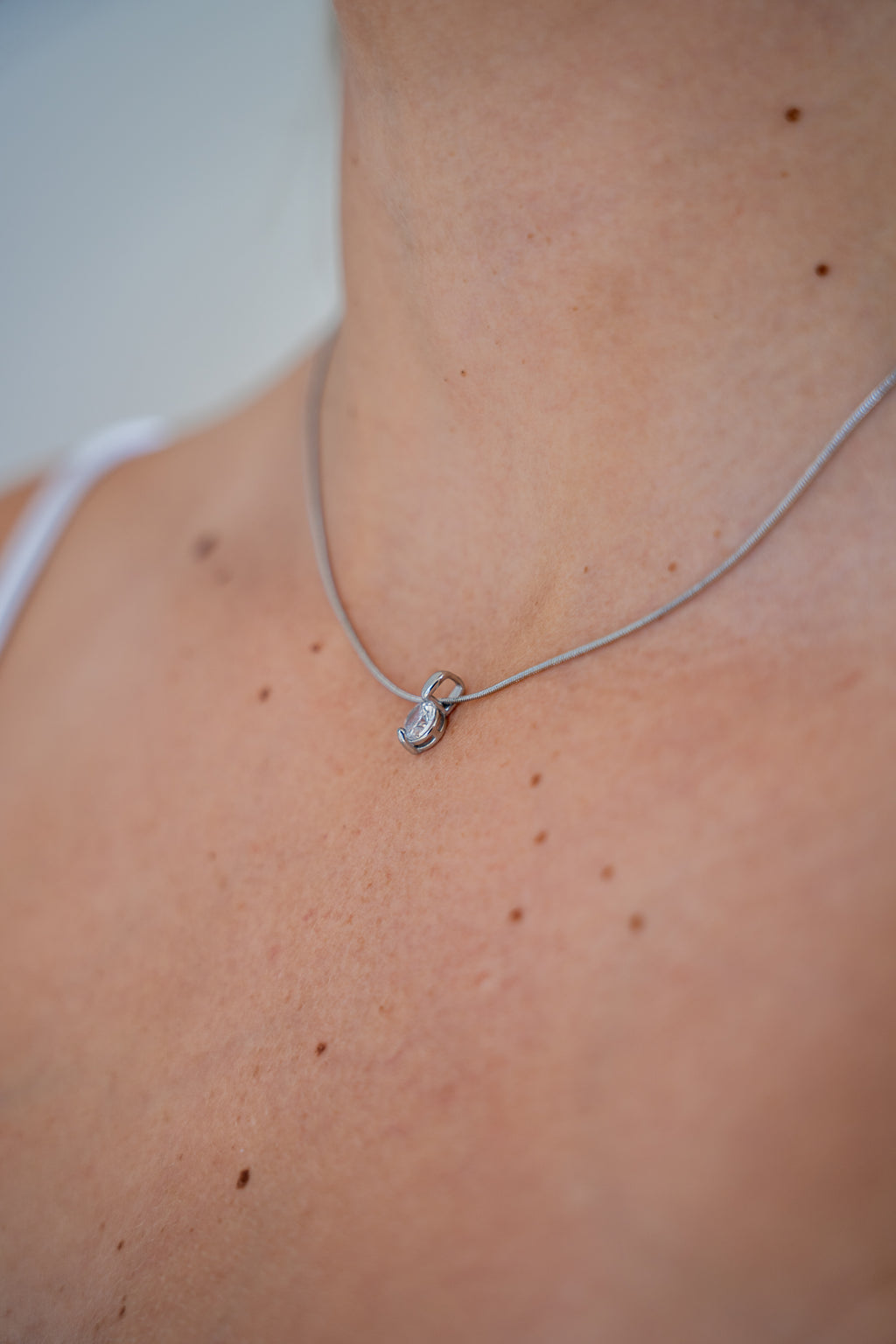 Dainty Collection - Olivia CZ Necklace Perfectly Lovely Boutique