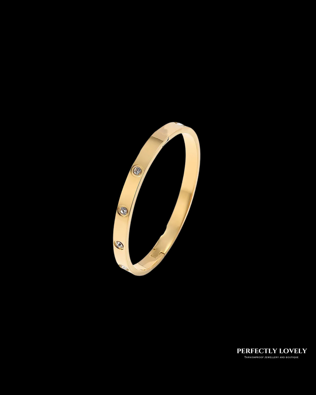 Thick CZ Bangle