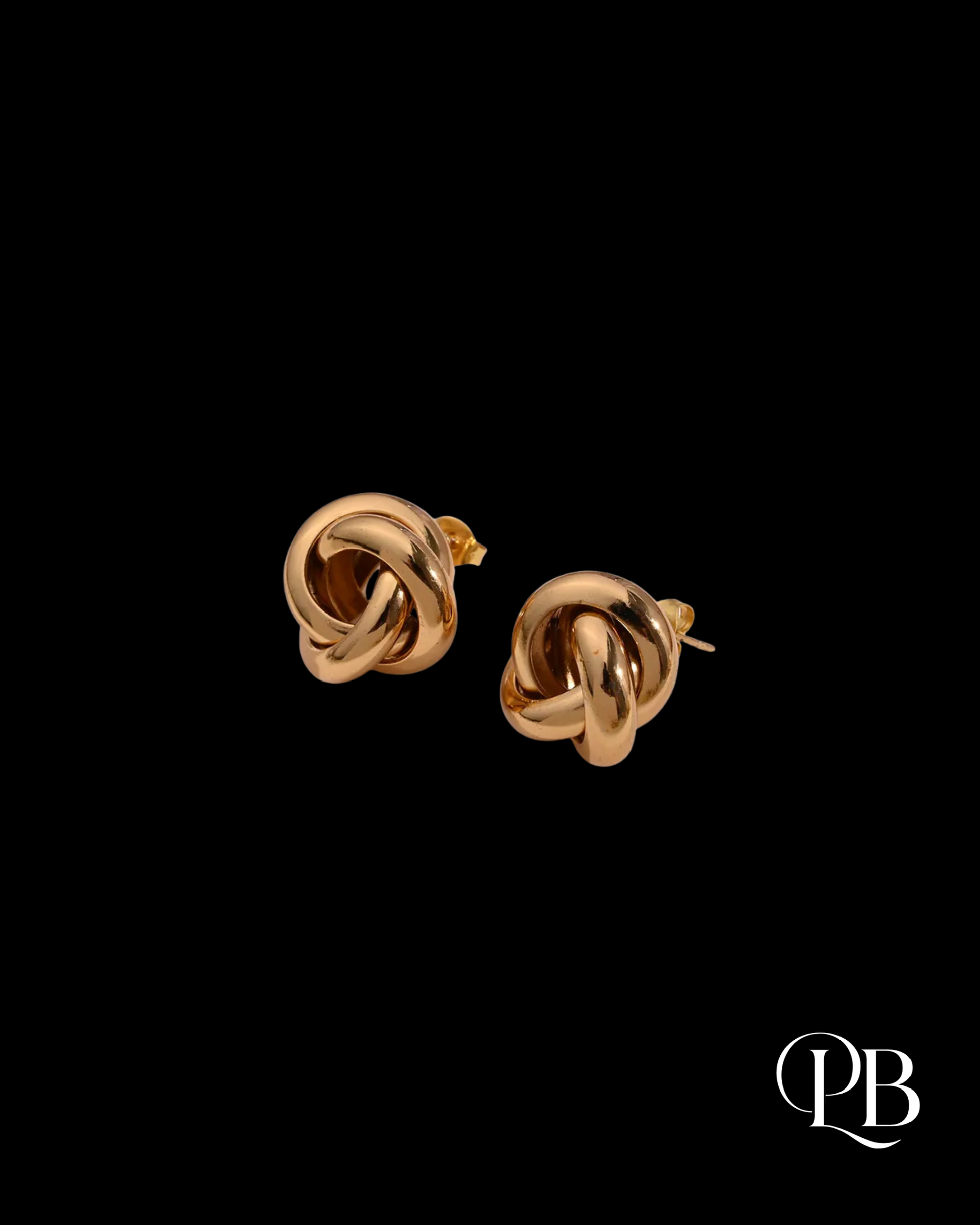 Magnolia Knot Earrings