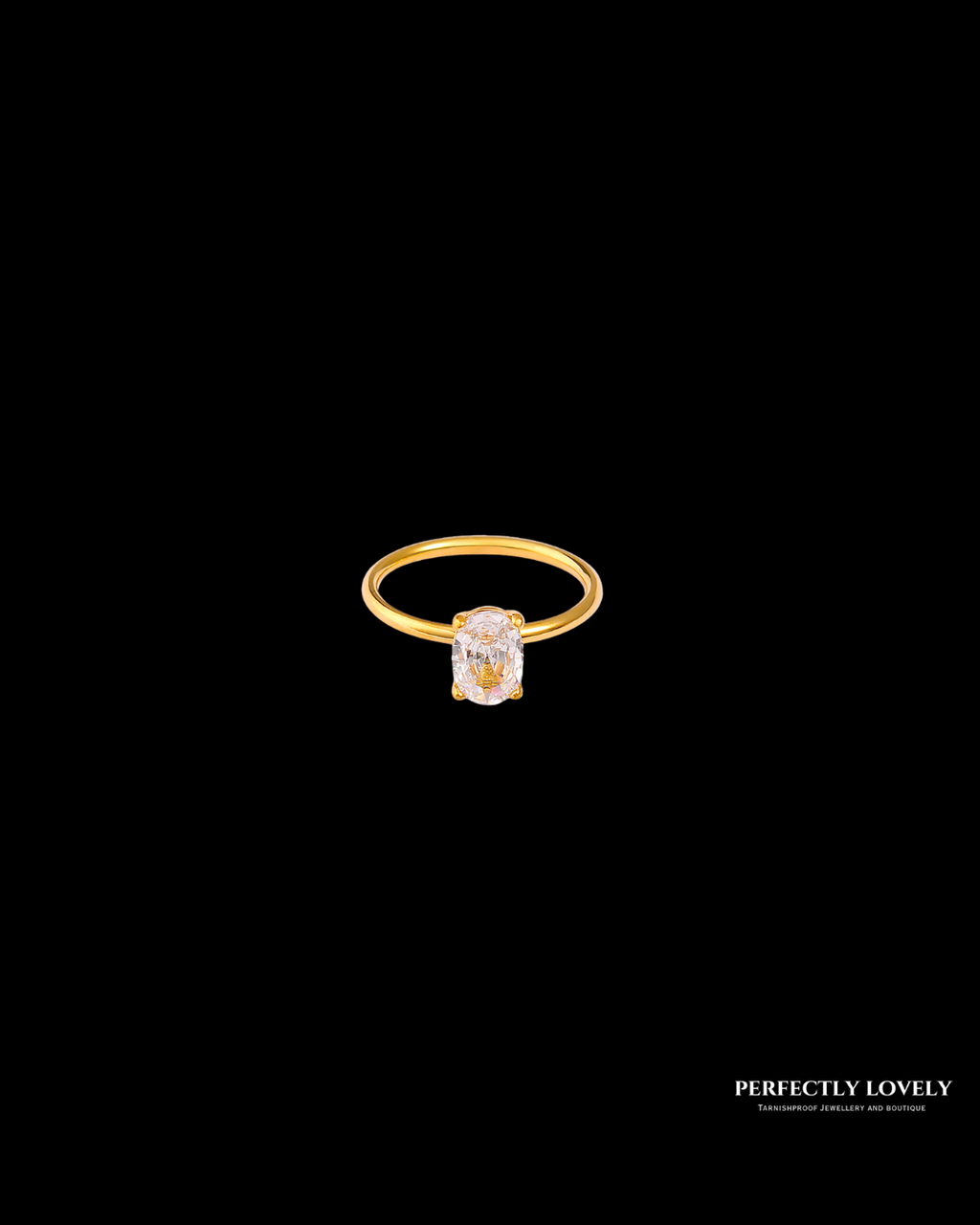 Sapphire CZ Ring