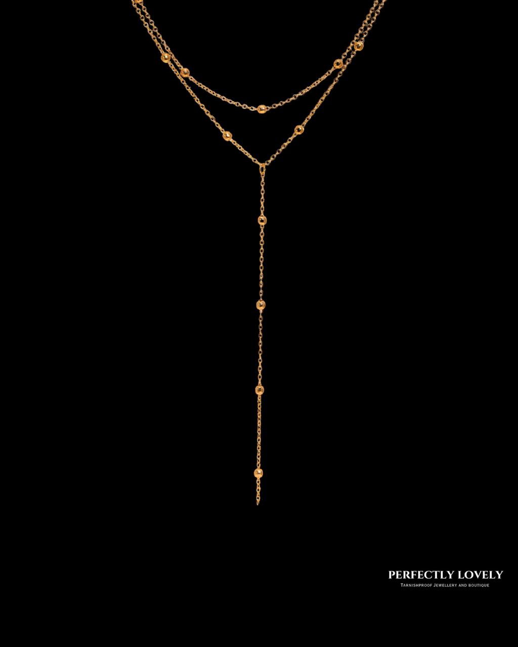 Rachel Double Strand Necklace