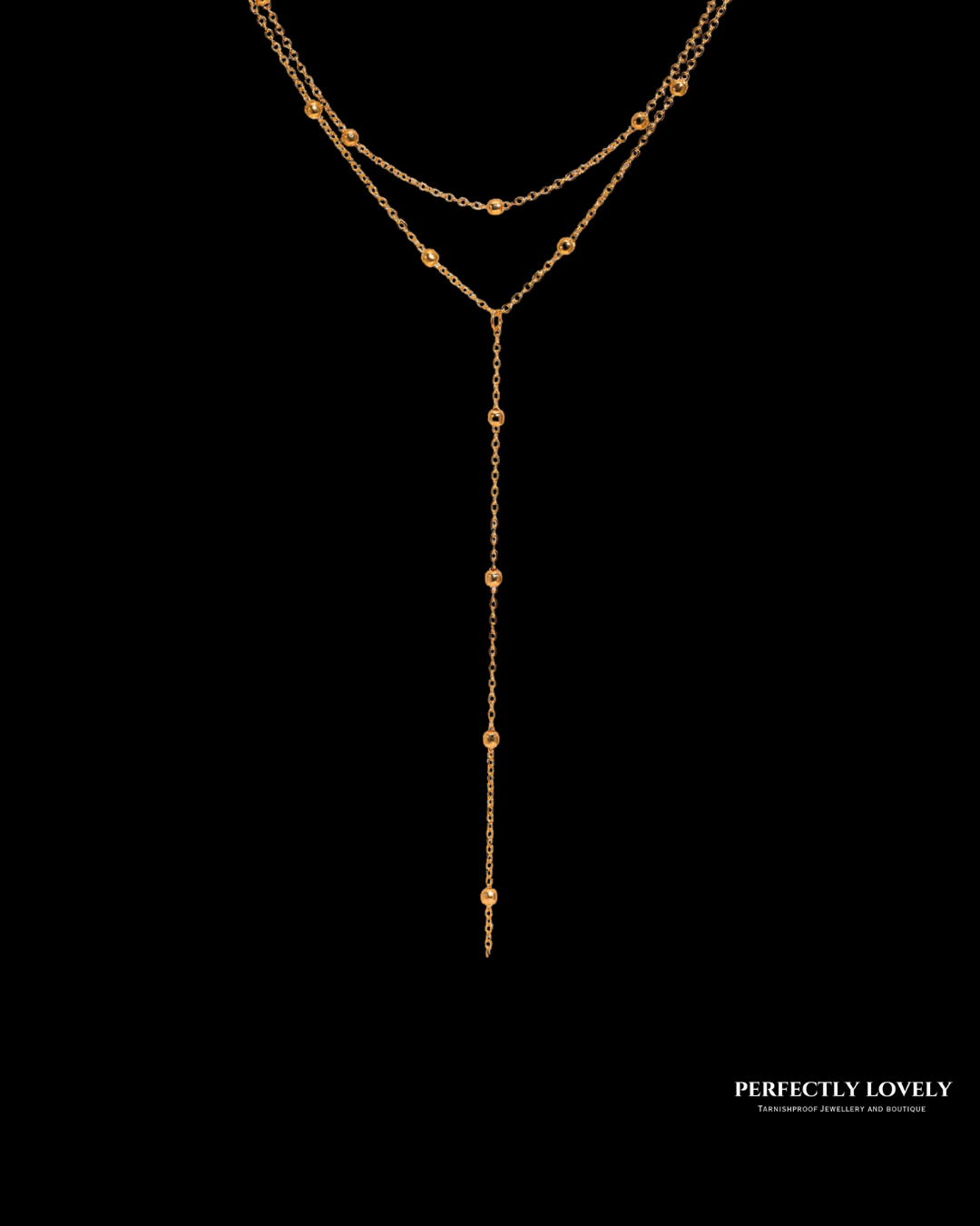 Rachel Double Strand Necklace