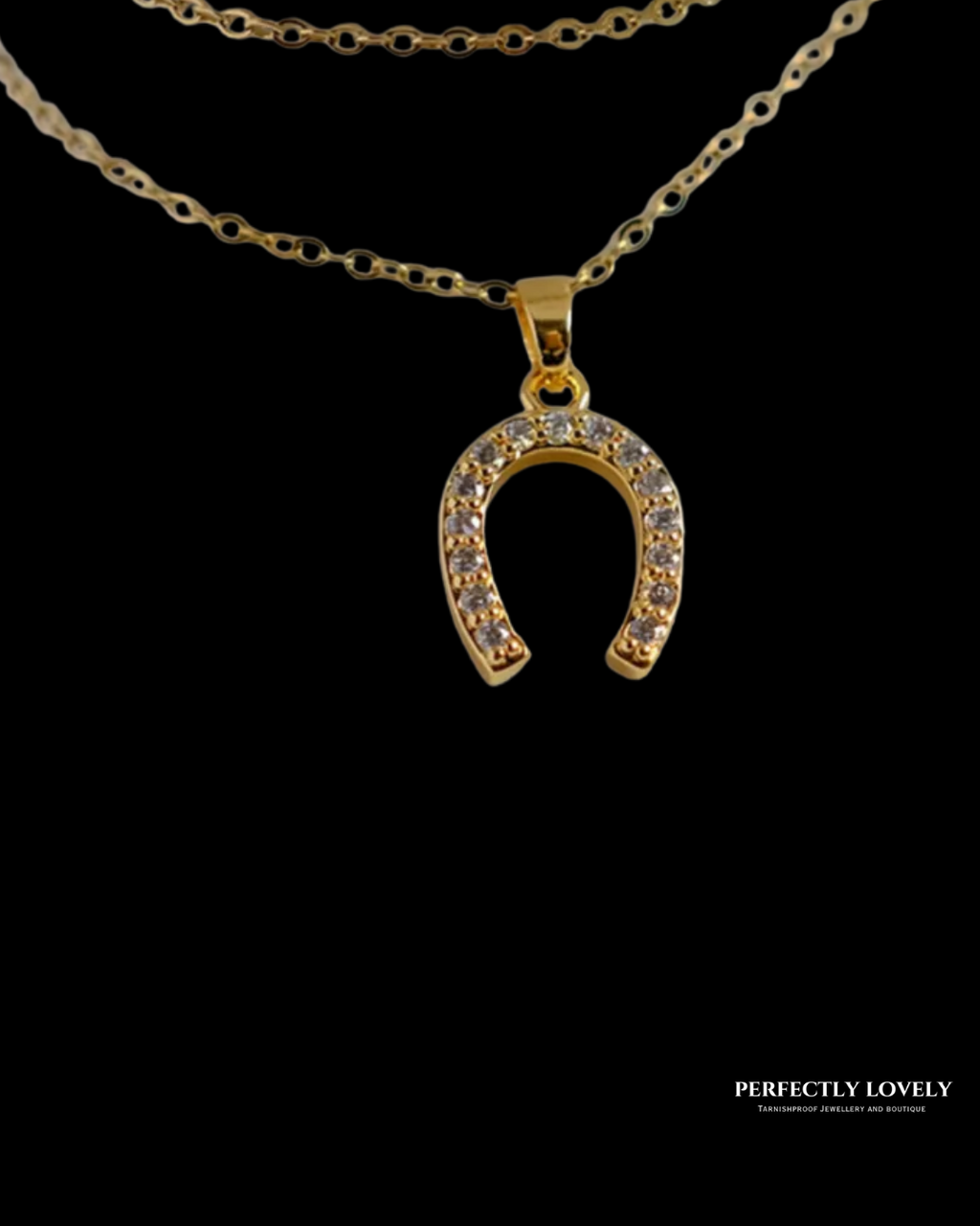 Horseshoe Pendant Necklace
