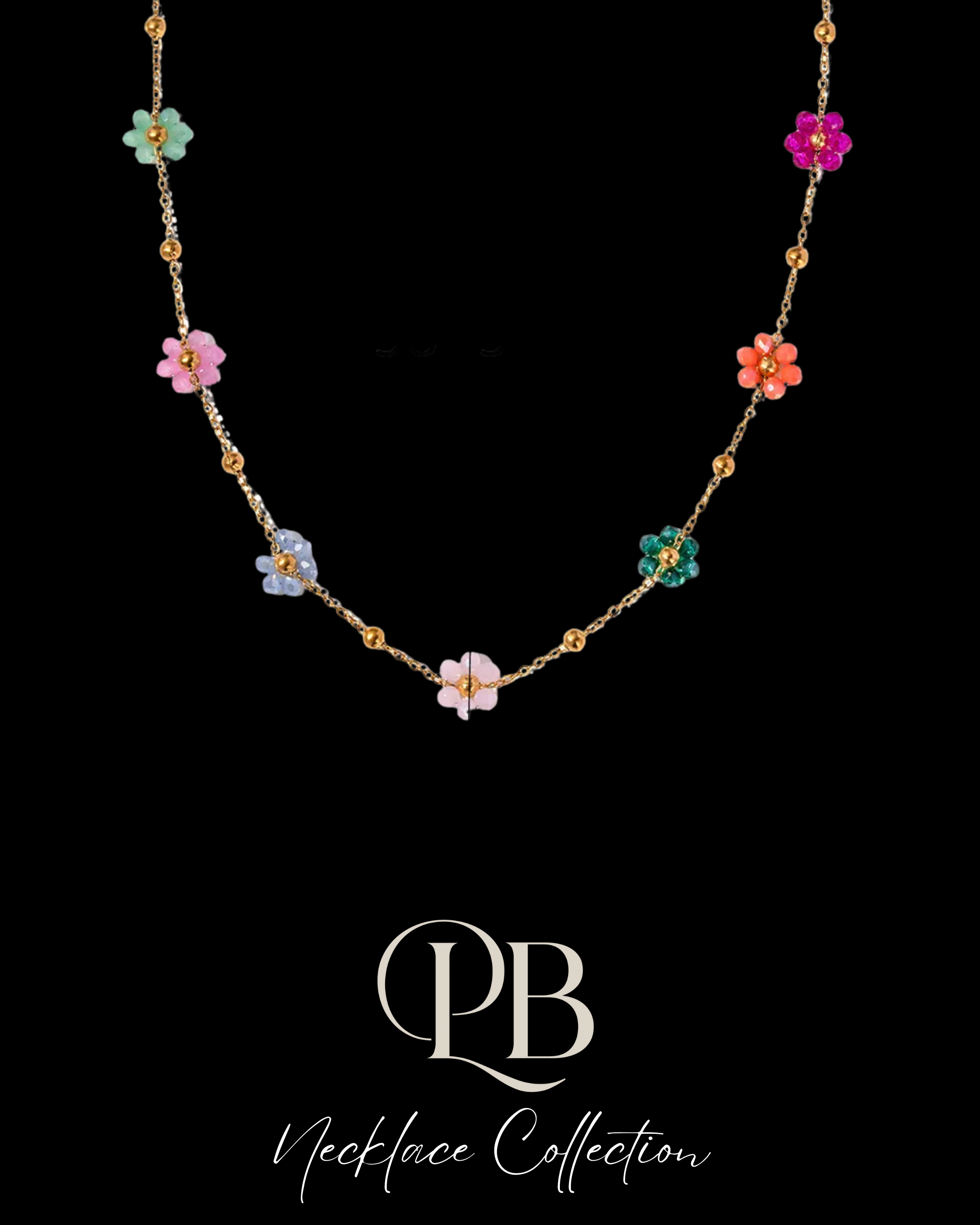 Colourful Daisy Necklace