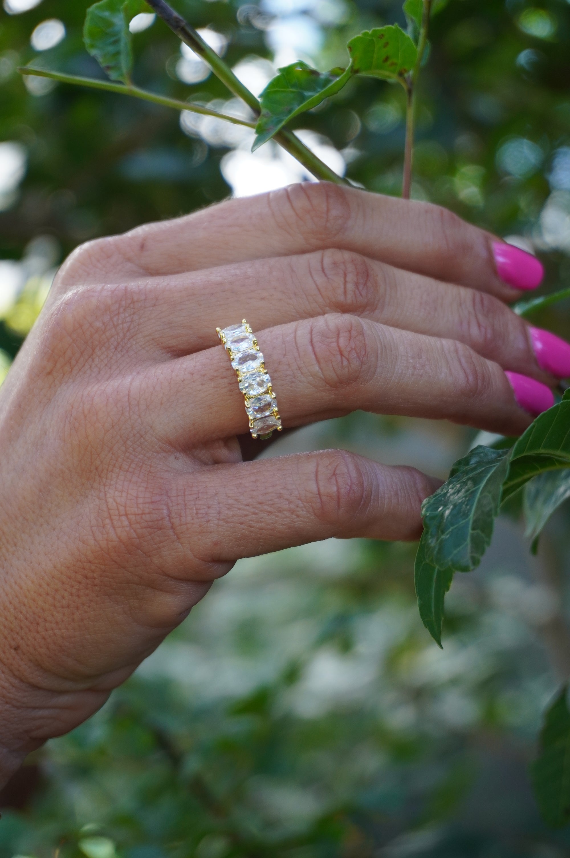 Penny CZ Ring