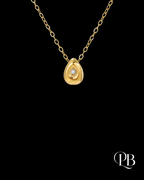 Pansy Dainty Necklace