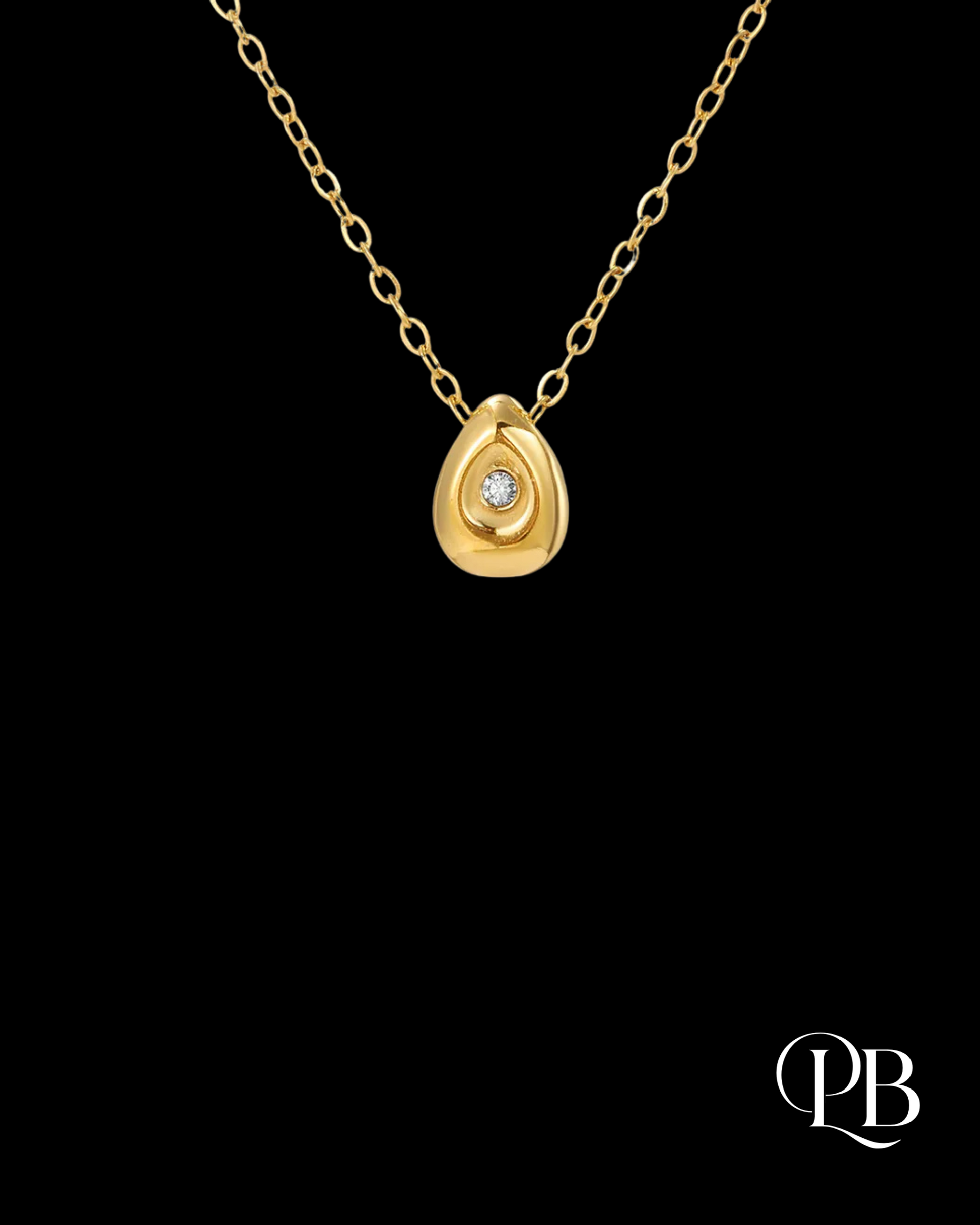 Pansy Dainty Necklace