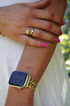Gold Double Apple Watch Strap
