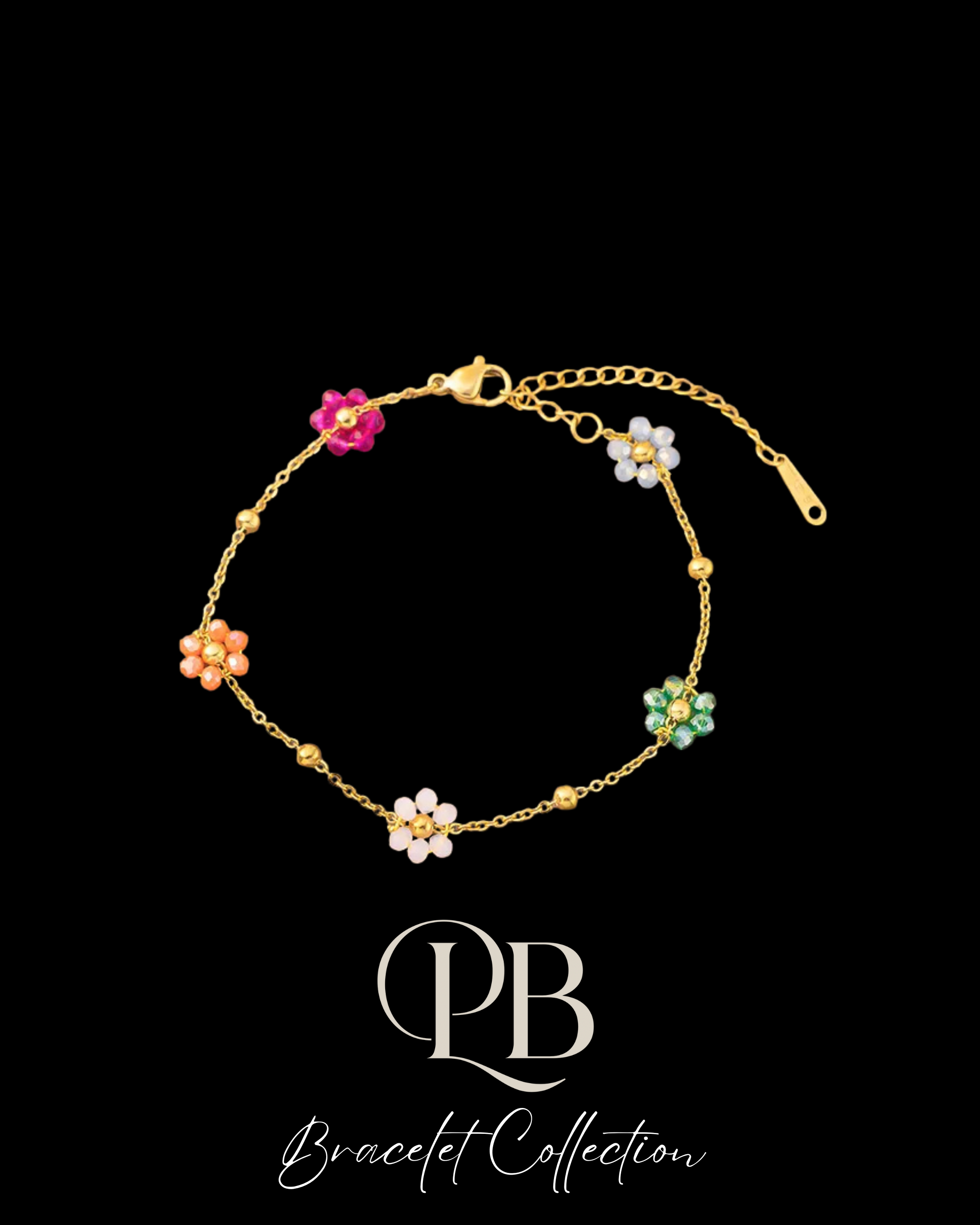 Colourful Daisy Bracelet