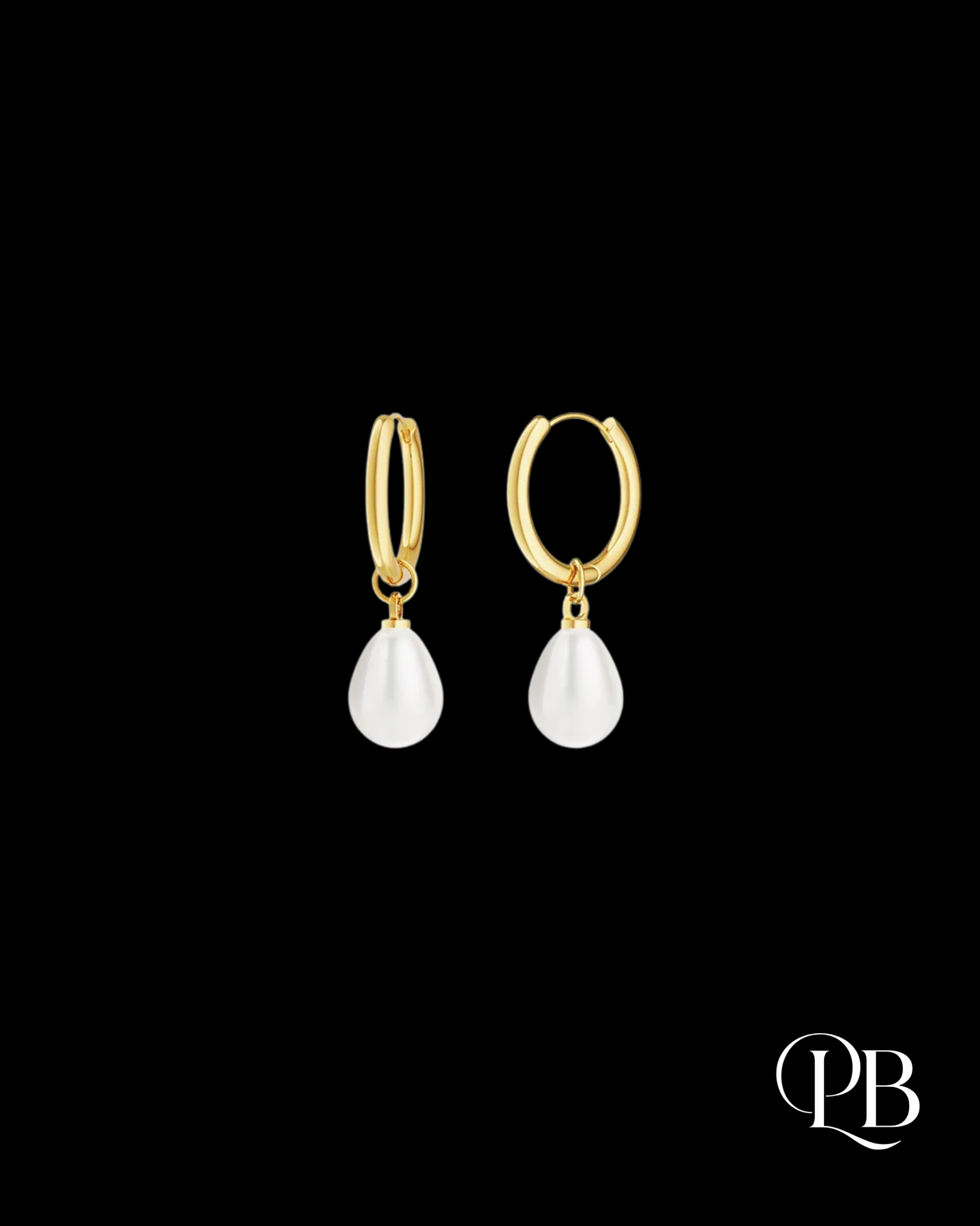 Dahlia Pearl Earrings