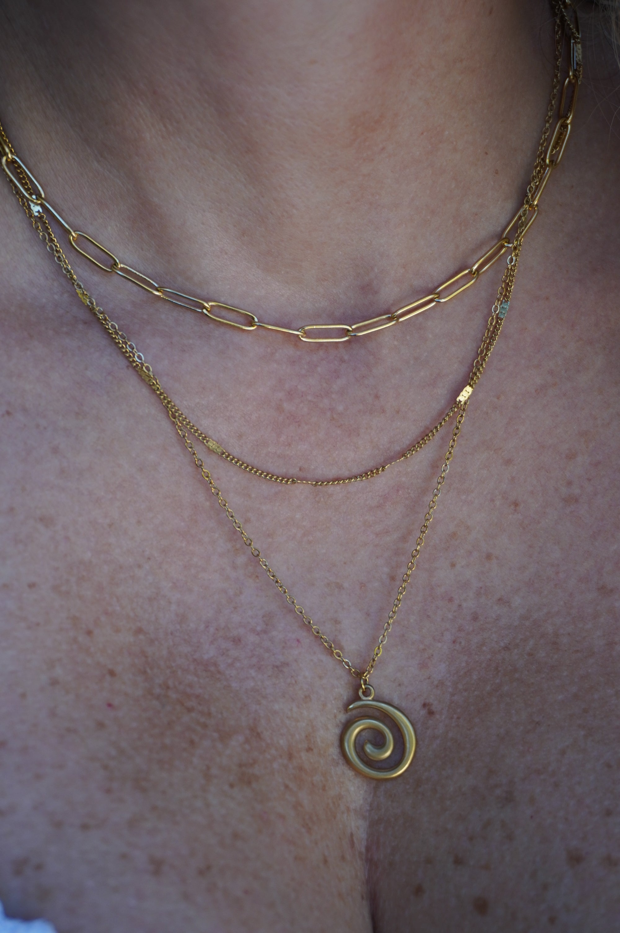 Emmy Triple Layer Necklace