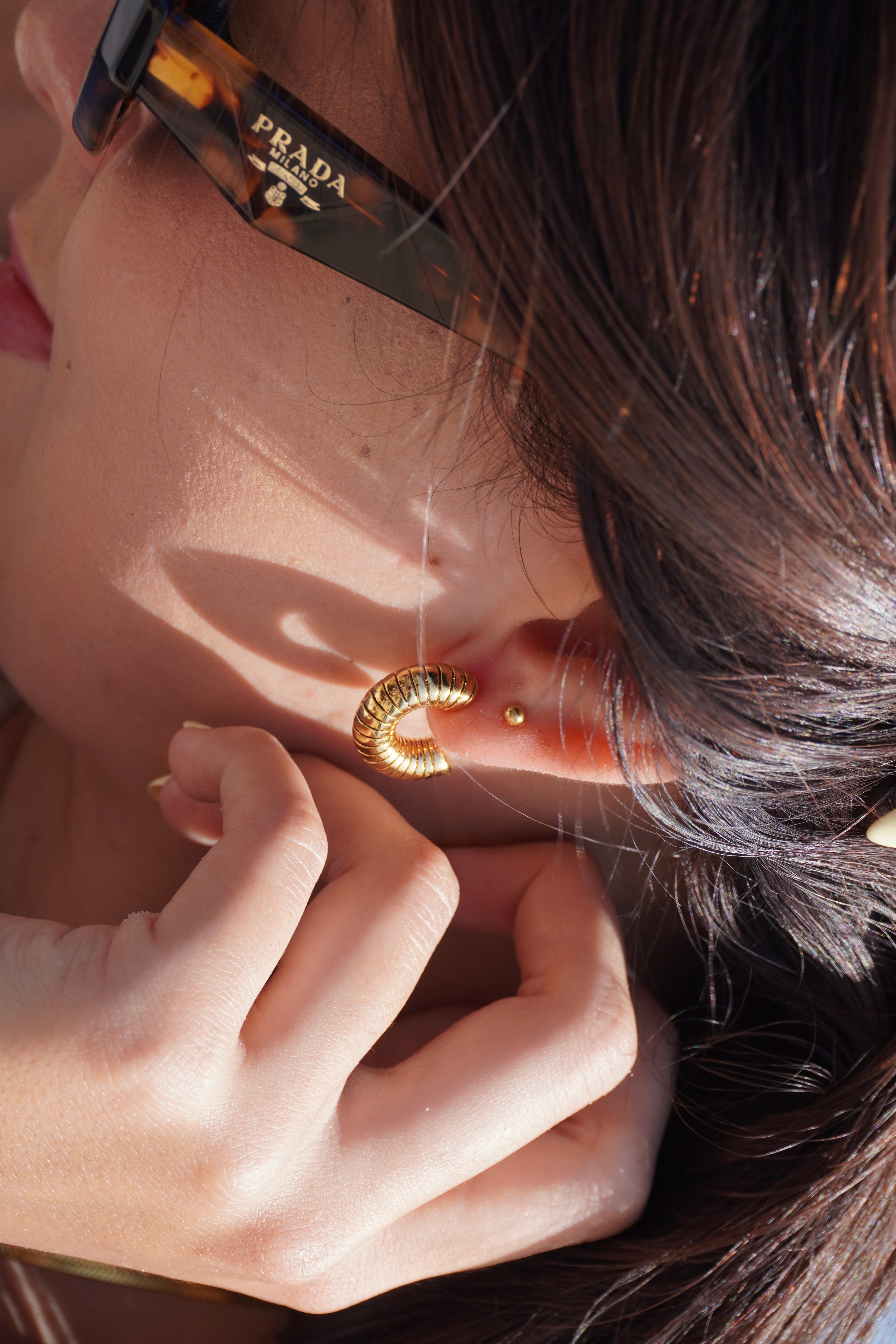 Poppy C Hoops