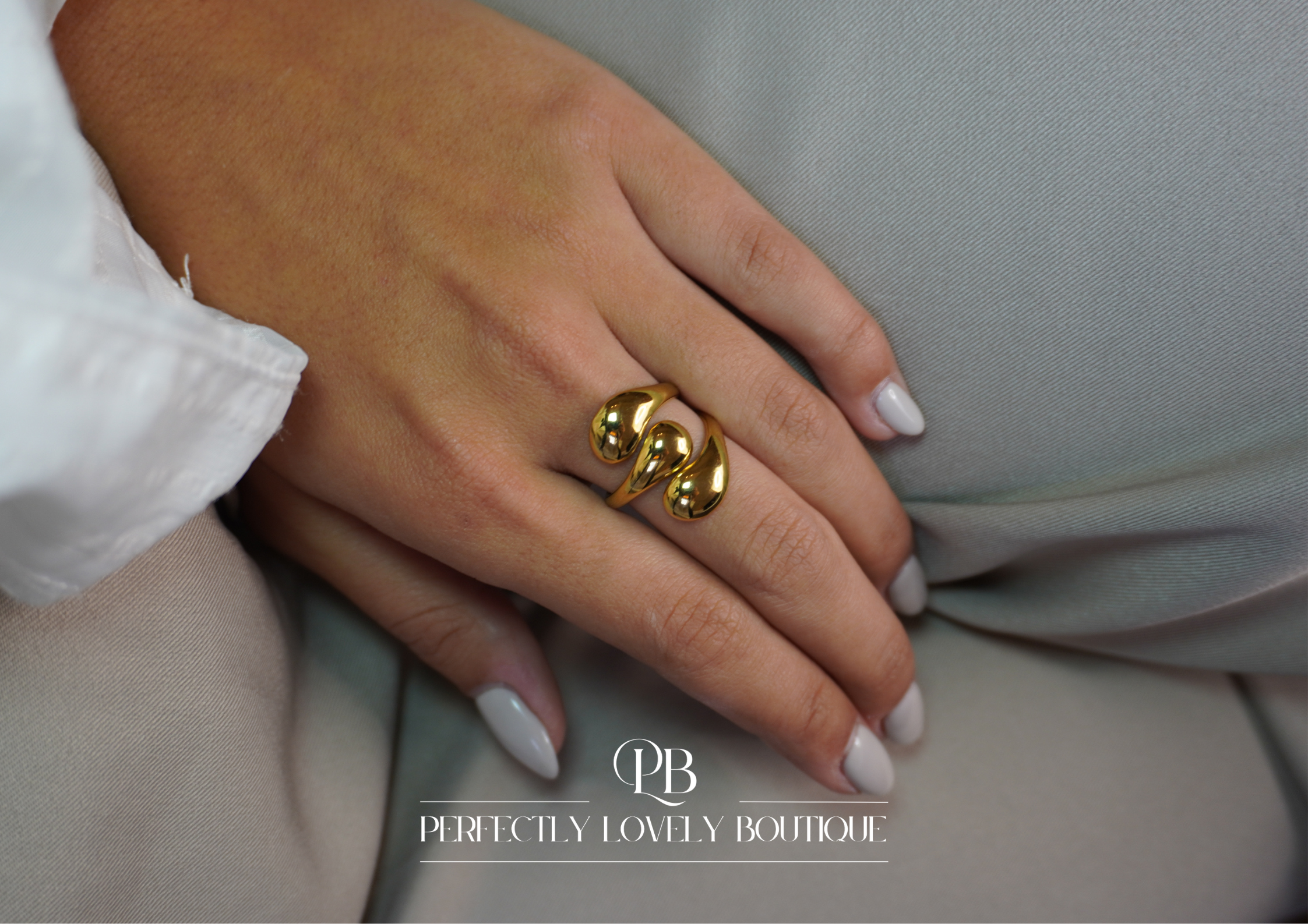Geometric Triple Adjustable Ring
