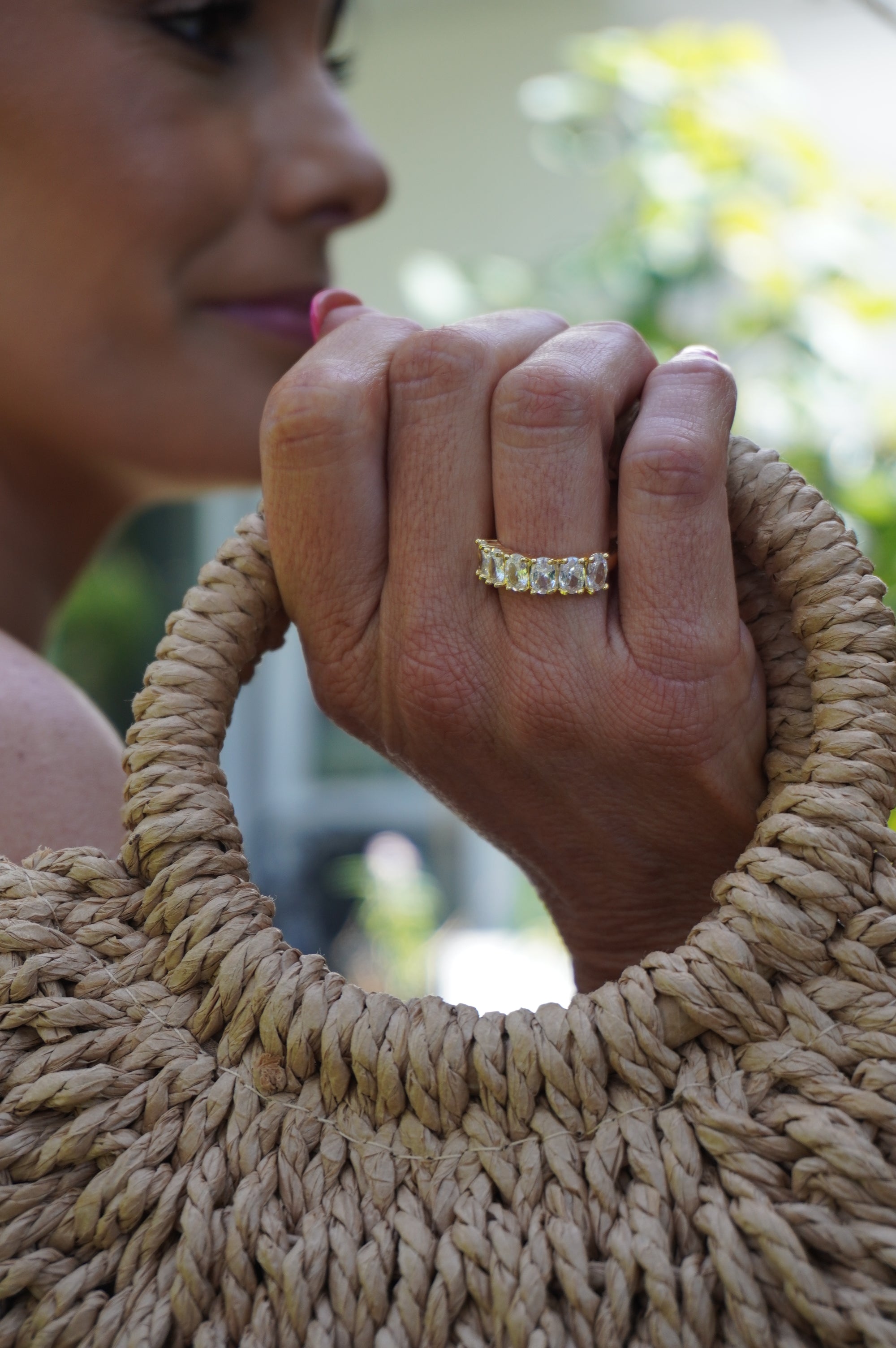 Penny CZ Ring