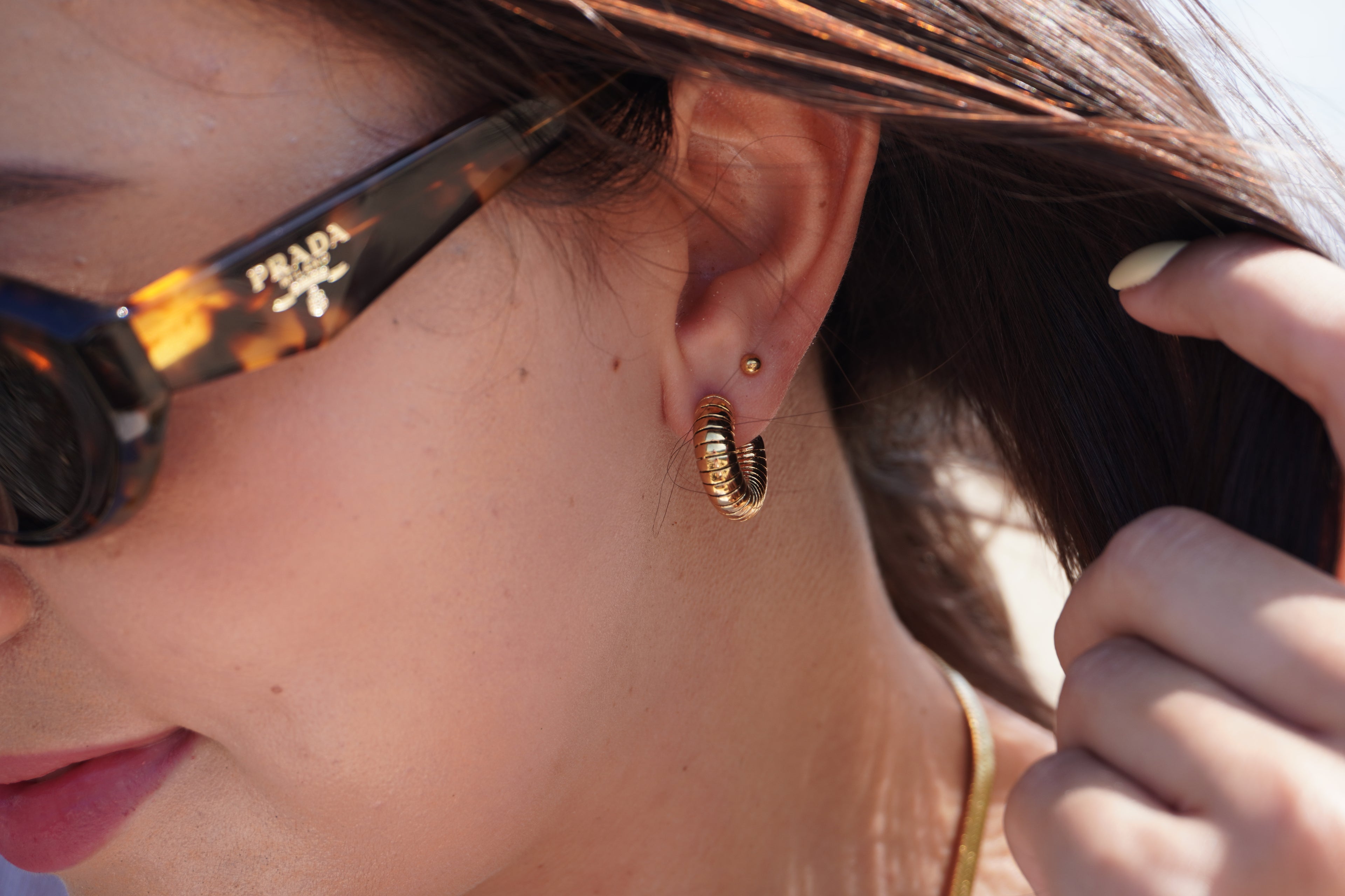 Poppy C Hoops