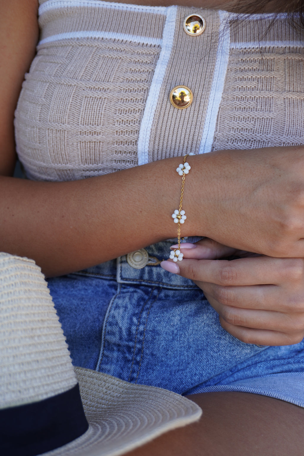 Lilybelle Flower Bracelet