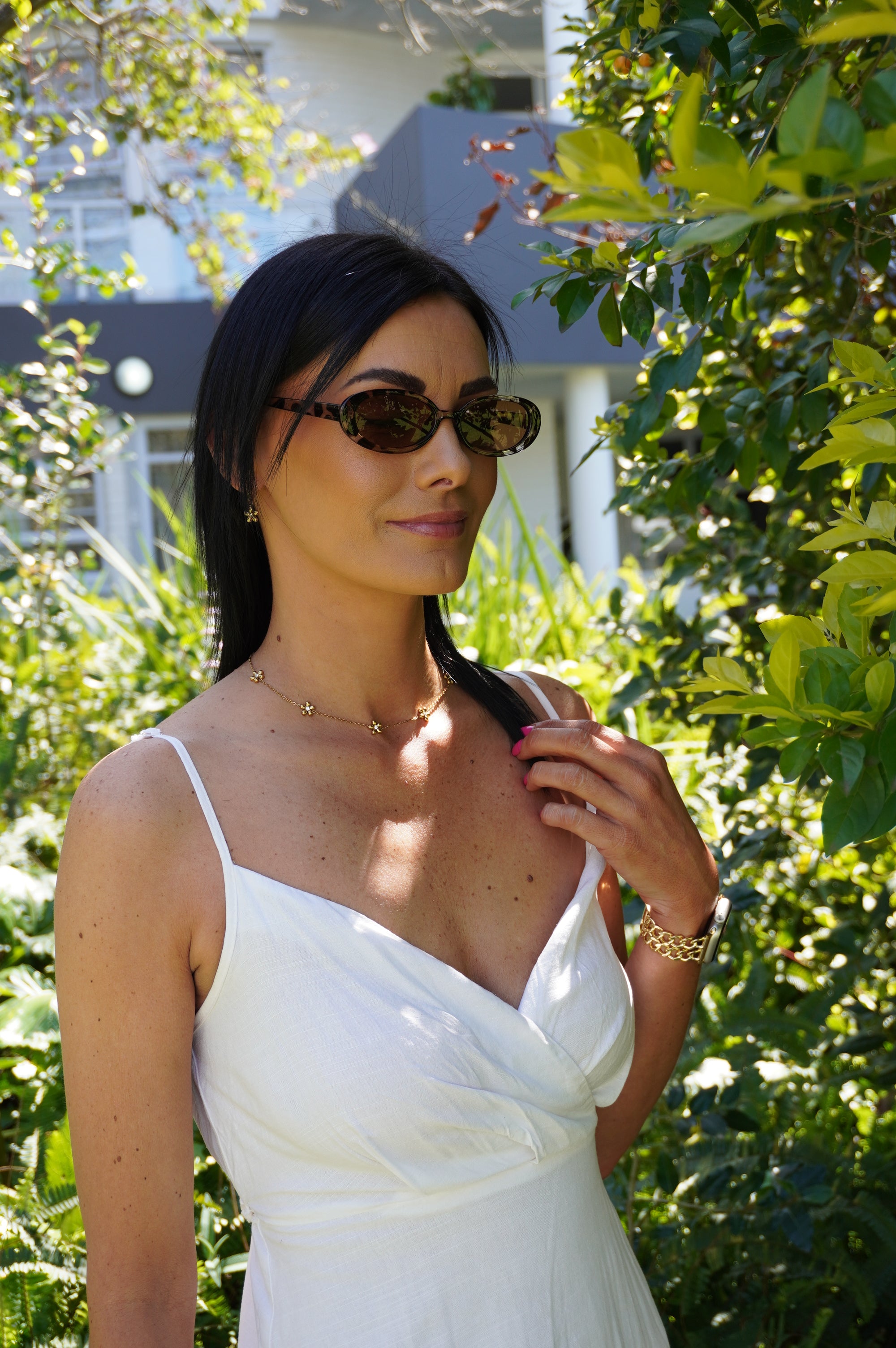 Nina - coffee Sunglasses