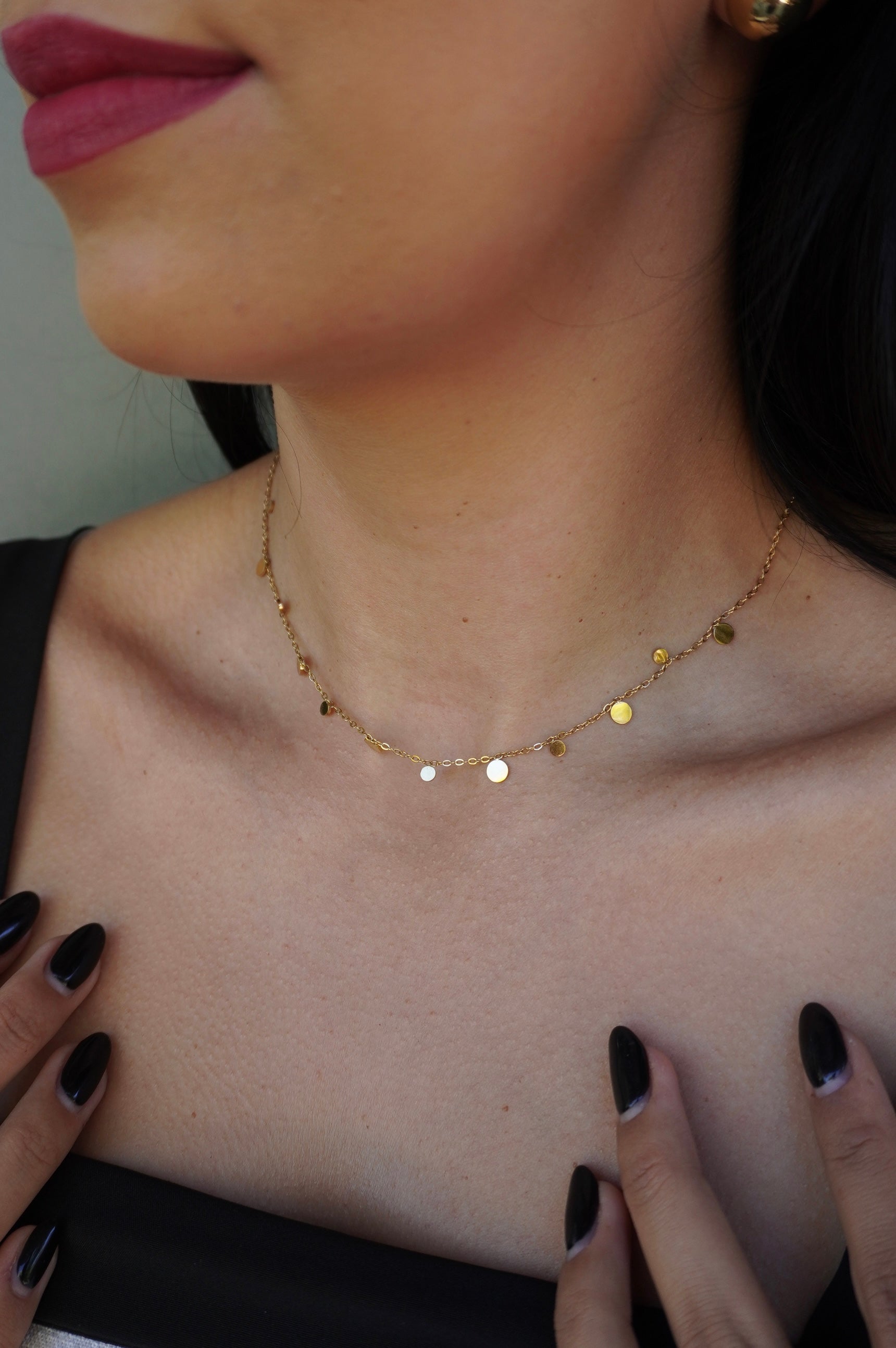 Cathy Disc Necklace
