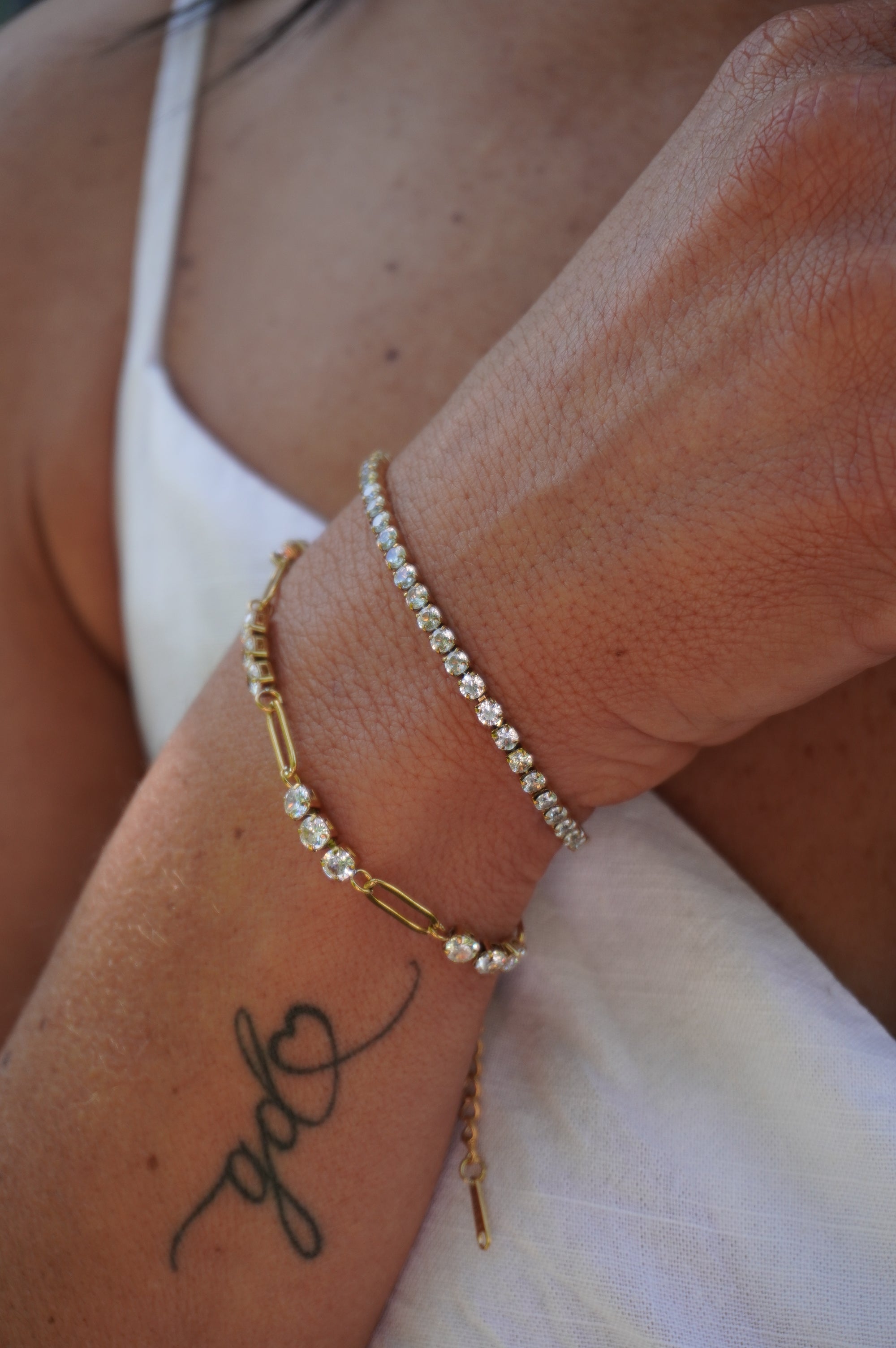 Jen Tennis Bracelet