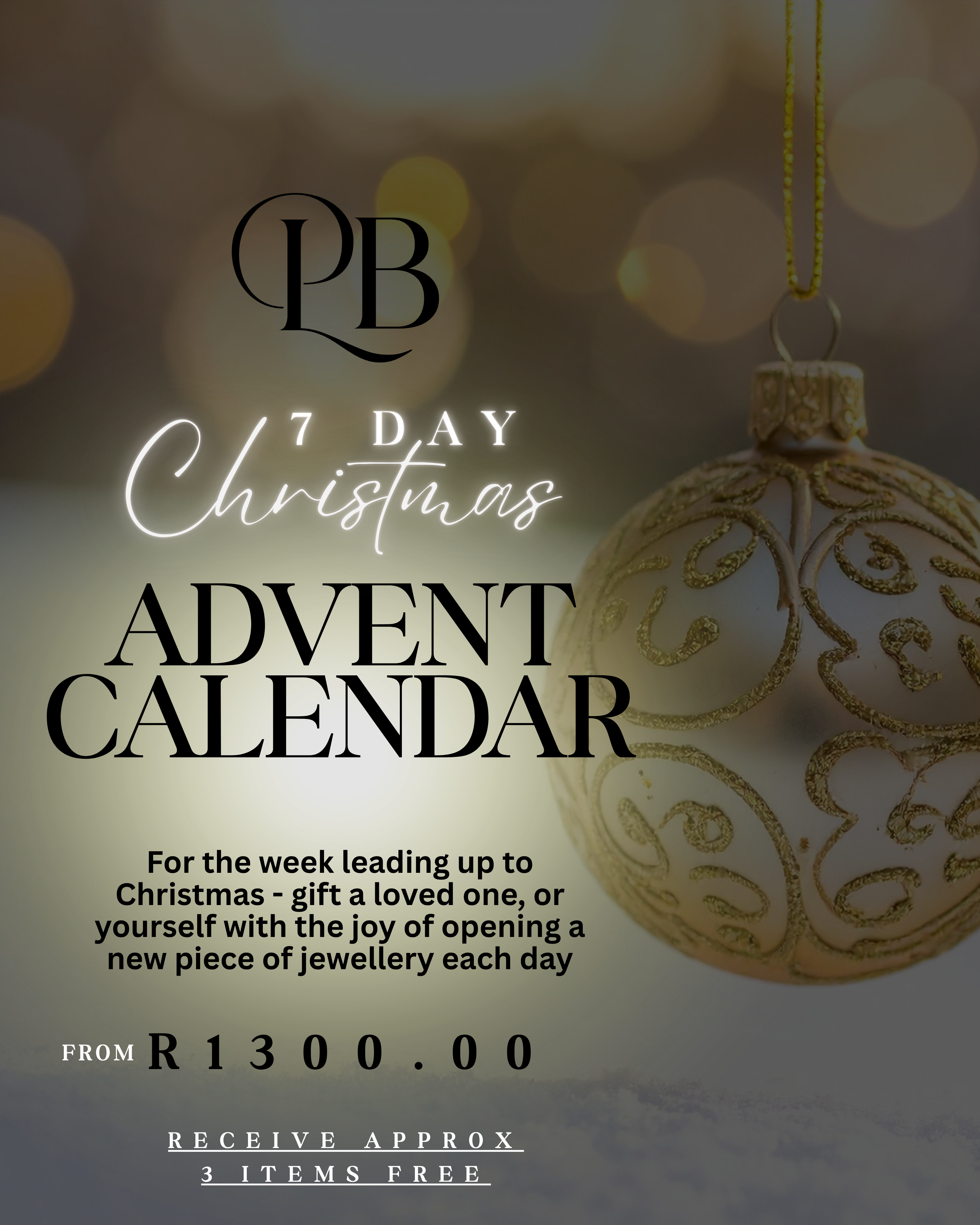 7 Day Christmas Advent Calendar