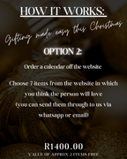 7 Day Christmas Advent Calendar