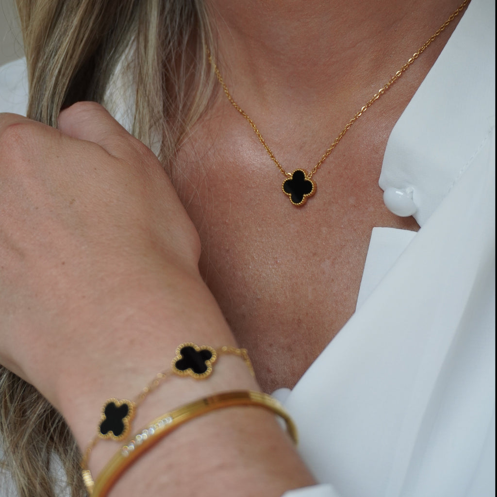 Rene Clover Necklace Perfectly Lovely Boutique
