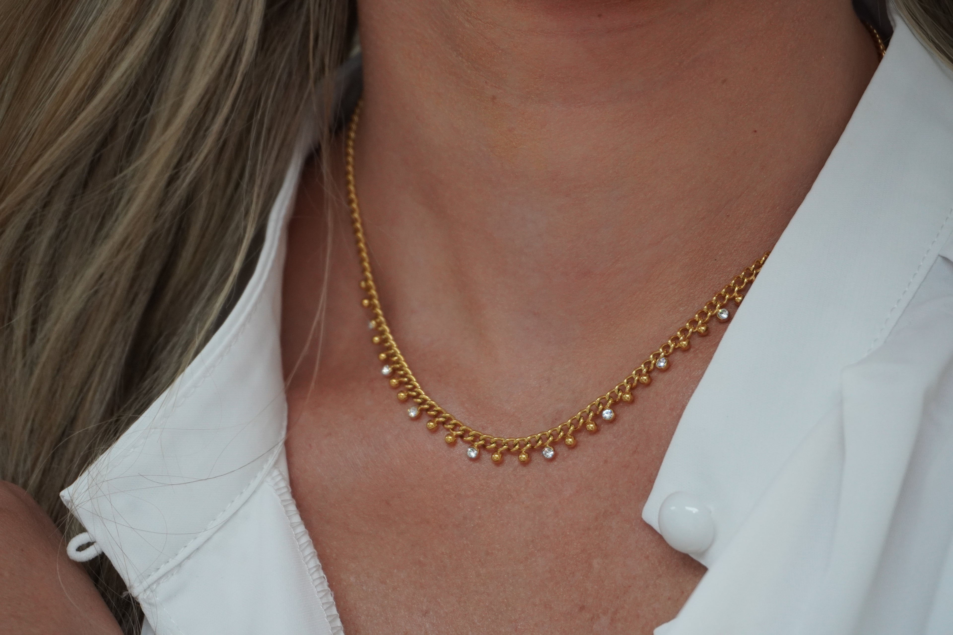 Tina Set - Bracelet & Necklace Perfectly Lovely Boutique