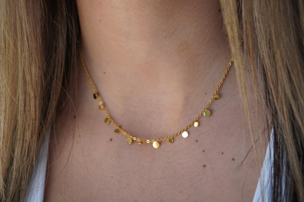 Cathy Disc Necklace Perfectly Lovely Boutique