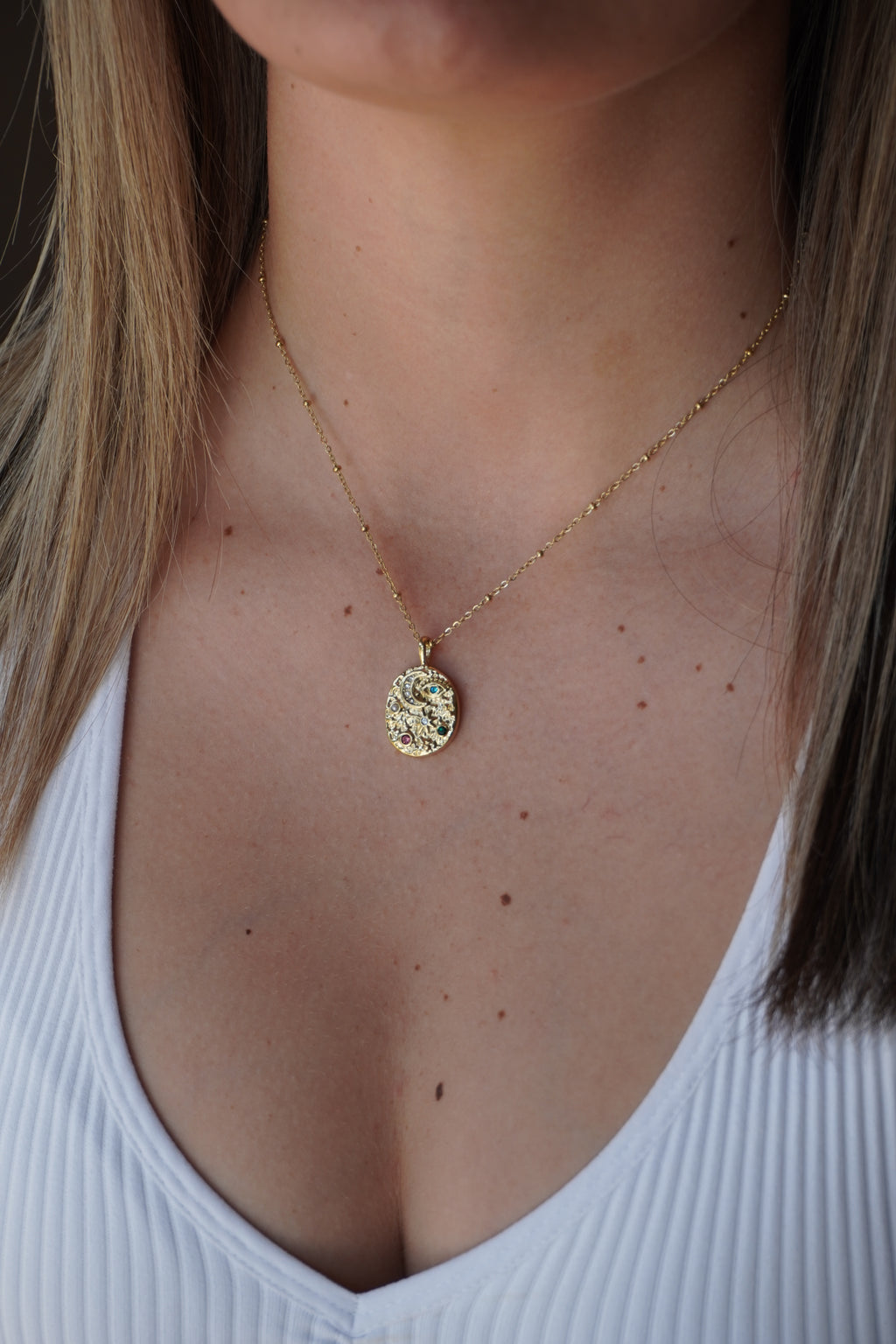 Galaxy Pendant Necklace Perfectly Lovely Boutique