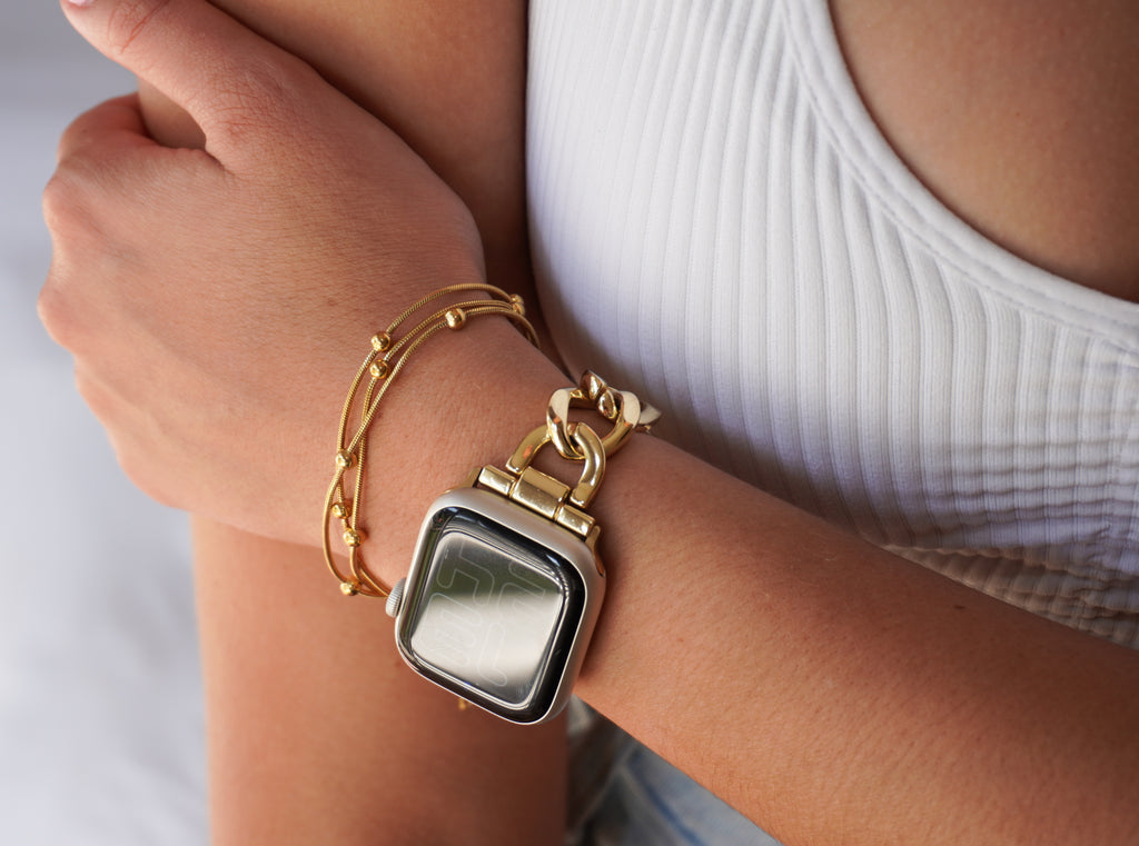 Goldie Ball Bracelet Perfectly Lovely Boutique