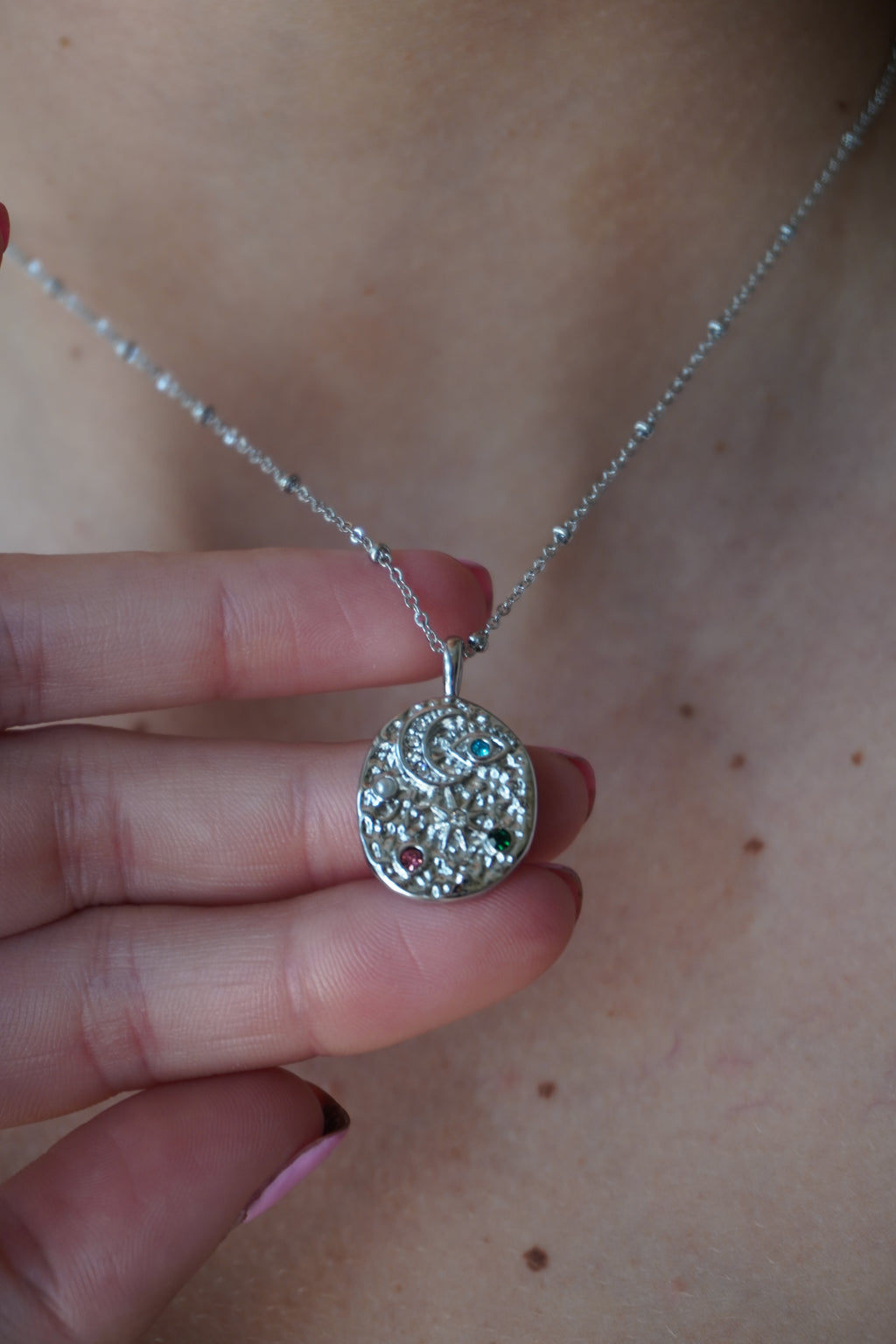 Galaxy Pendant Necklace Perfectly Lovely Boutique