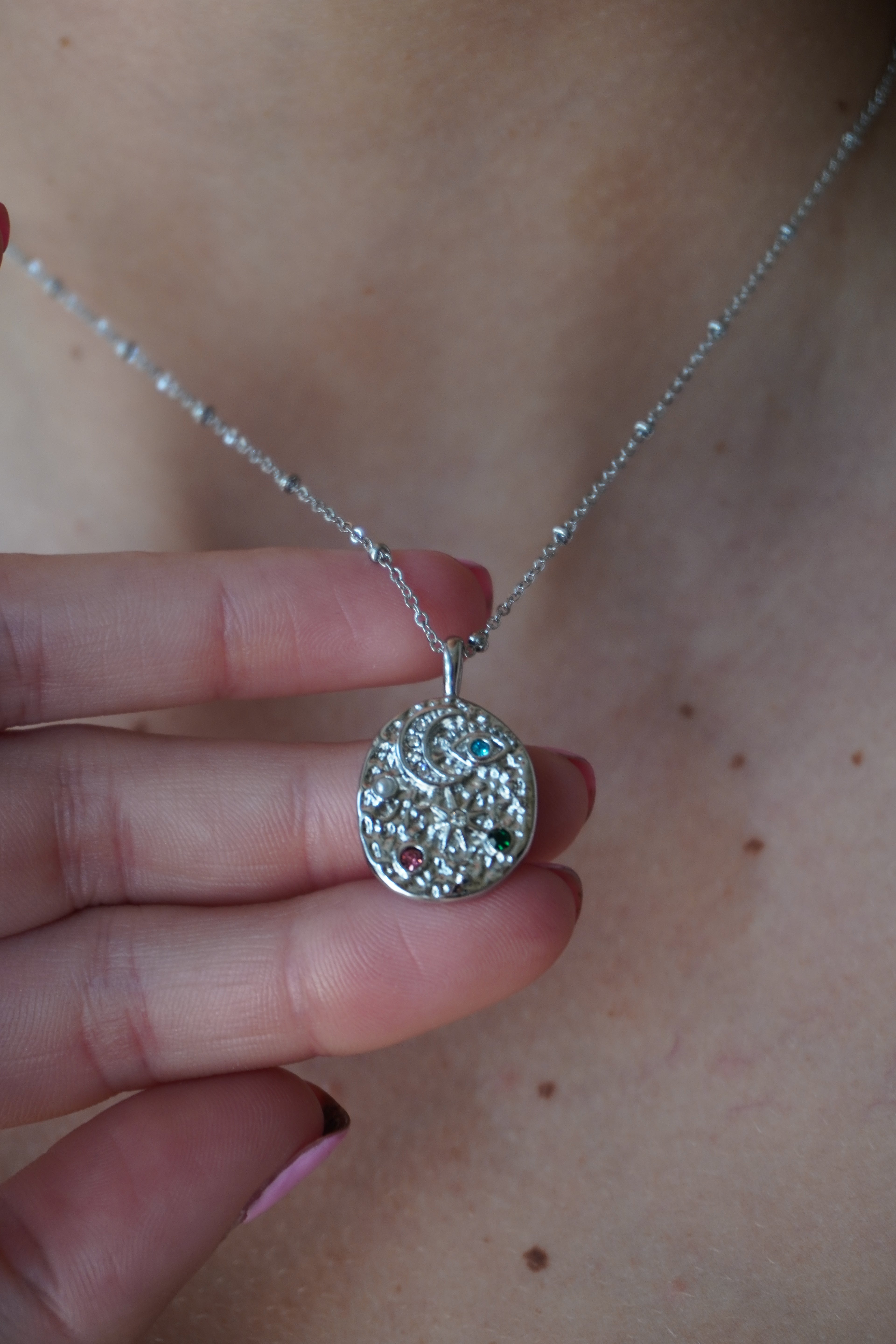 Galaxy Pendant Necklace Perfectly Lovely Boutique