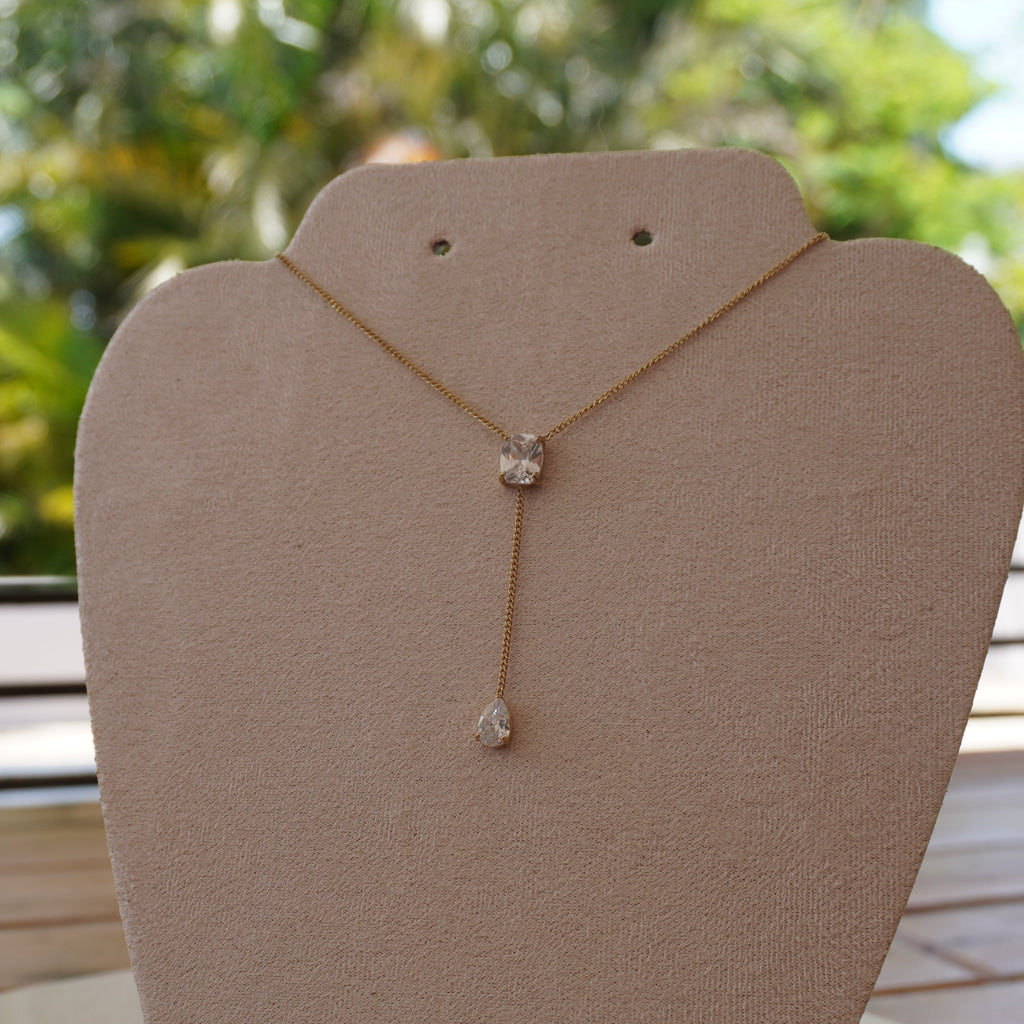 Shiloh CZ Necklace Perfectly Lovely Boutique