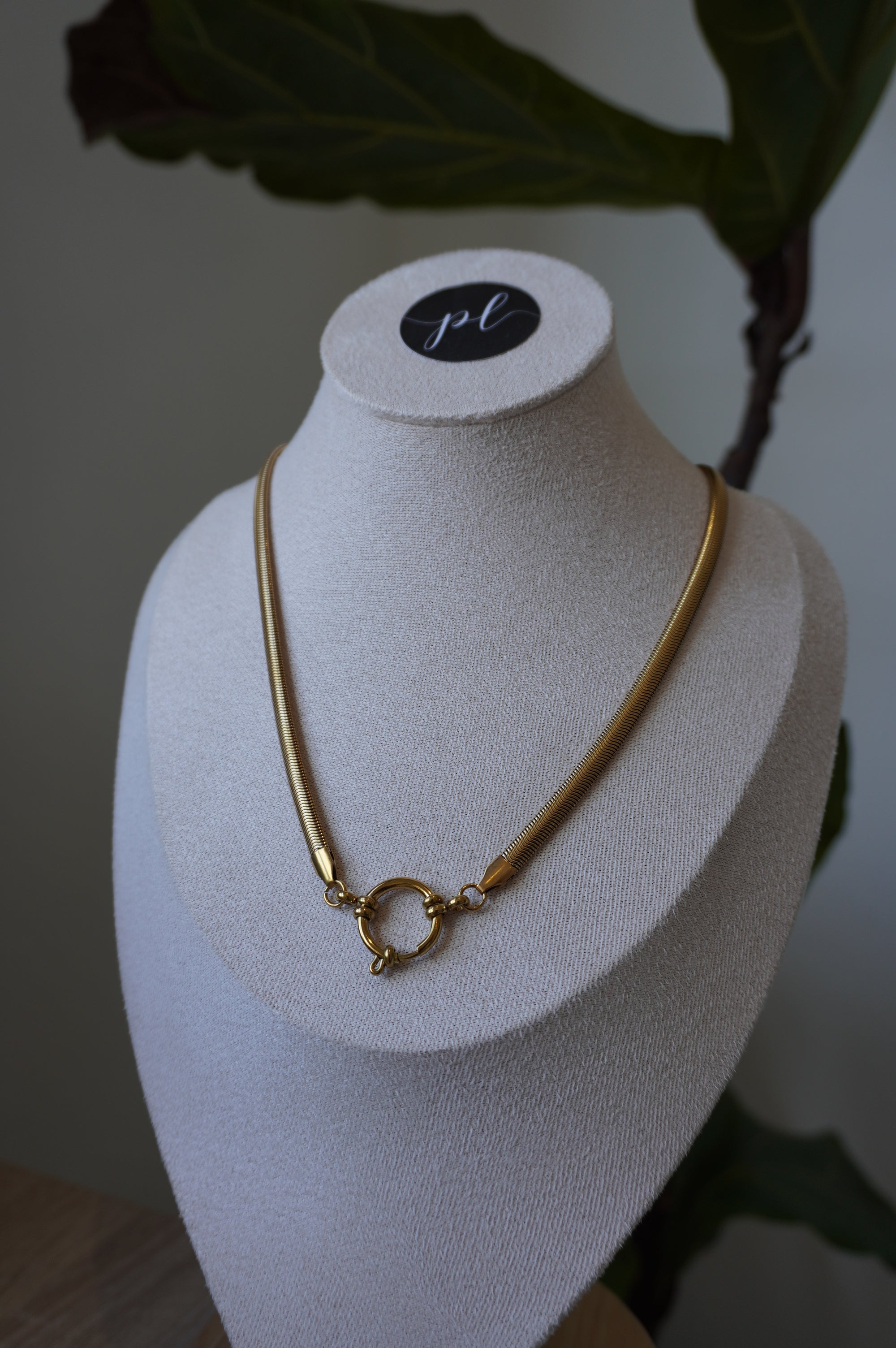 Jolie Buckle Snake Chain