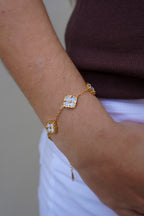 Sofia Bracelet - Black/White