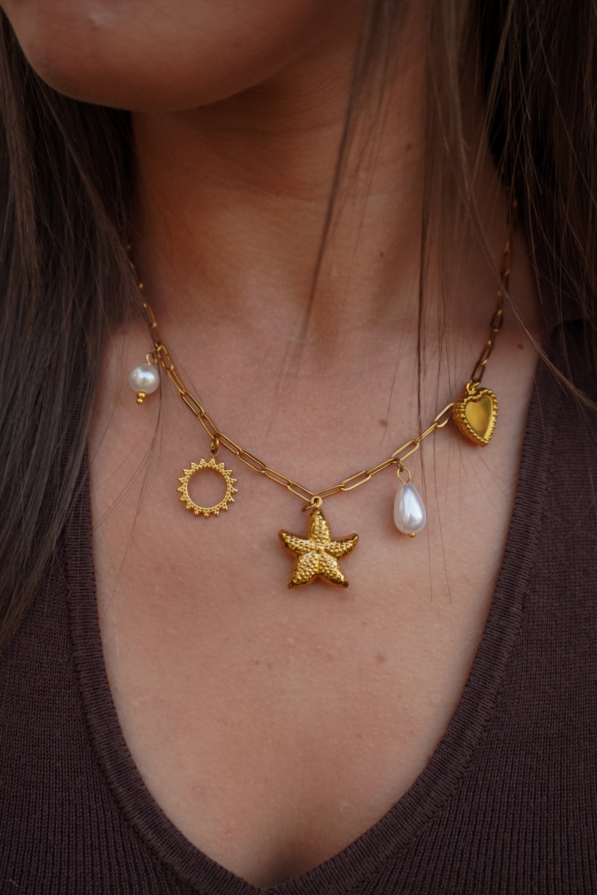 Levy Charm Necklace