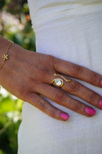 Ann CZ Ring