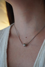 Anthea Silver Ball Necklace