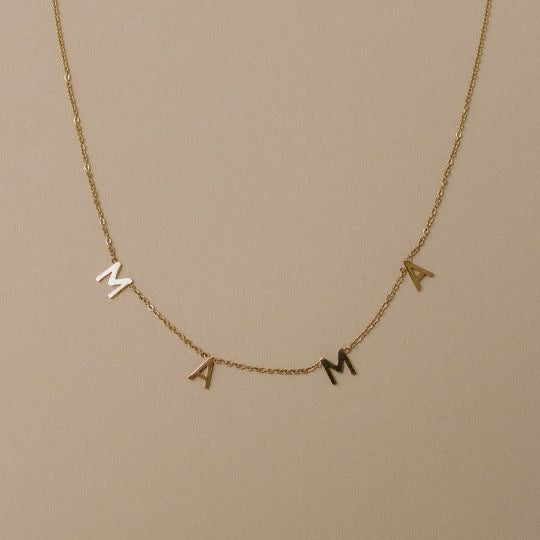 M A M A necklace Perfectly Lovely Boutique