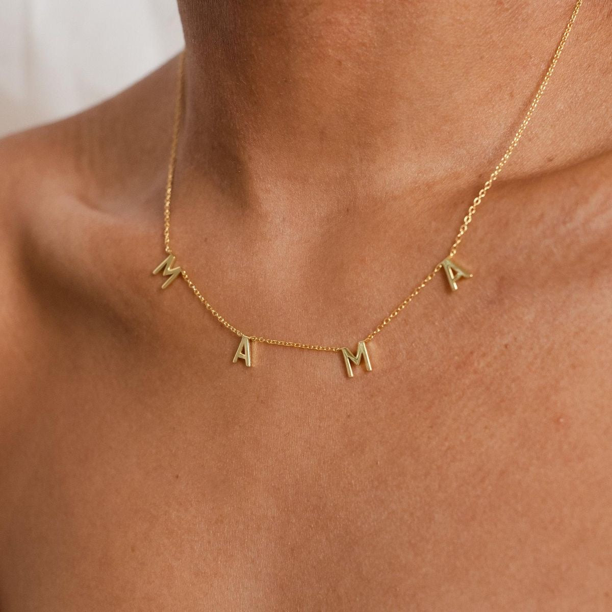 M A M A necklace Perfectly Lovely Boutique