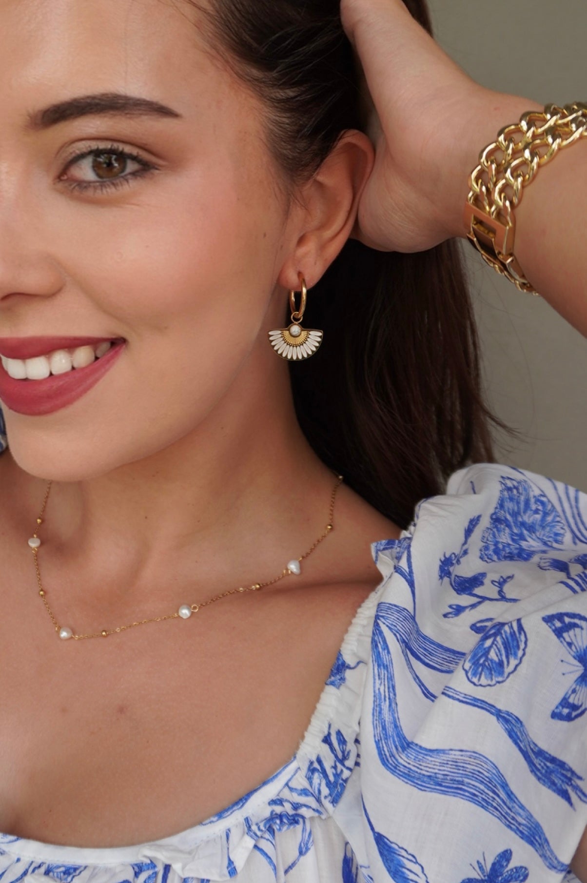 Eloise Pearl Necklace