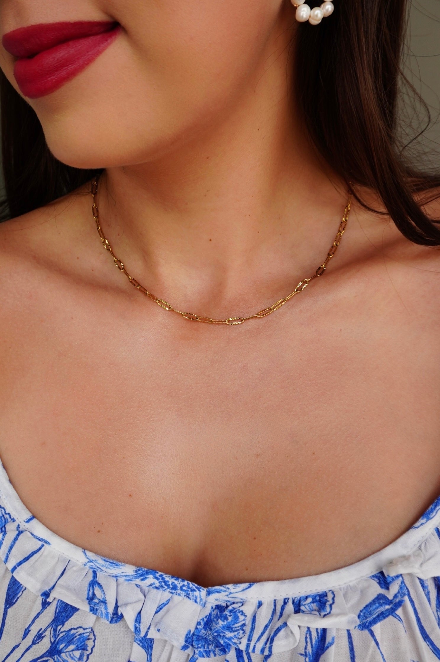 Cally Sparkly Detail Necklace