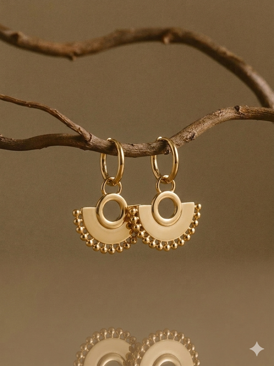 Alina Fan Earrings