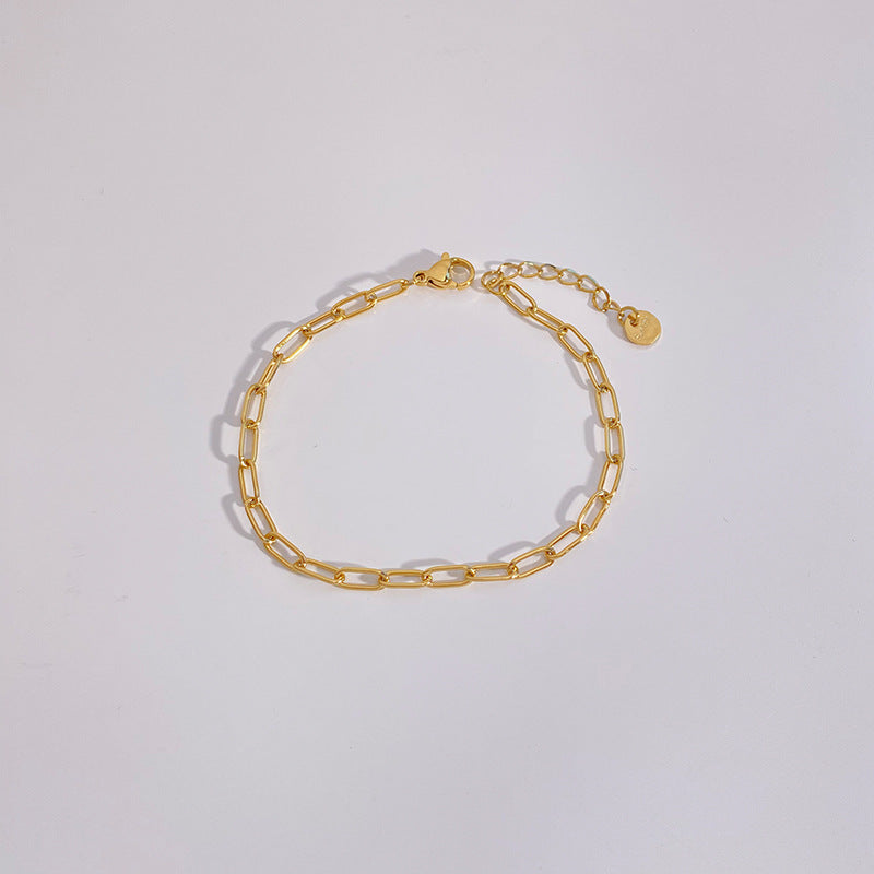 Eden Paperclip Bracelet Perfectly Lovely Boutique