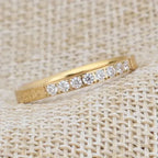 Bailey CZ Band Ring Perfectly Lovely Boutique