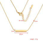 Anna Bar Necklace Perfectly Lovely Boutique